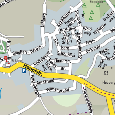 Stadtplan Bonstetten