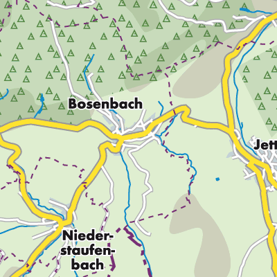 Übersichtsplan Bosenbach