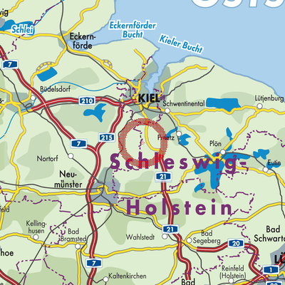 Landkarte Bothkamp