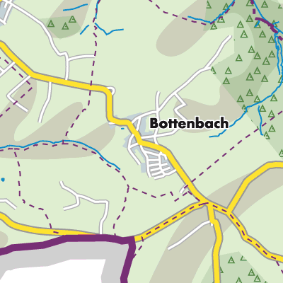 Übersichtsplan Bottenbach