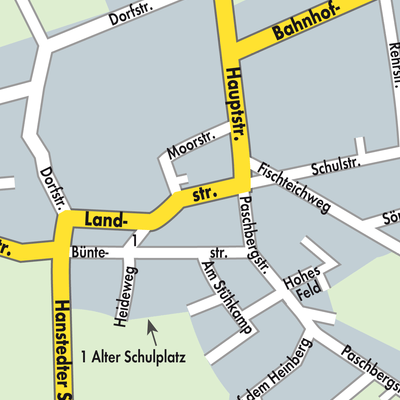 Stadtplan Brackel
