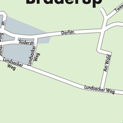 Stadtplan Braderup