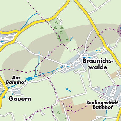 Übersichtsplan Braunichswalde