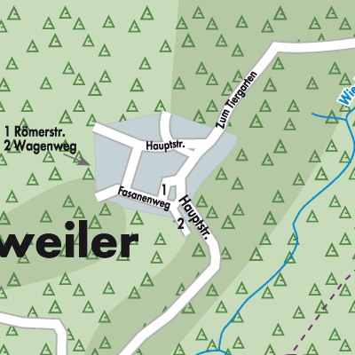 Stadtplan Brauweiler
