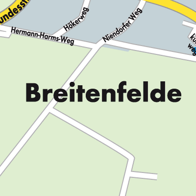 Stadtplan Breitenfelde