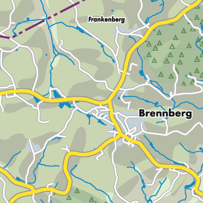 Übersichtsplan Brennberg