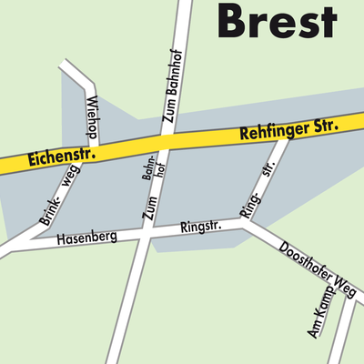 Stadtplan Brest