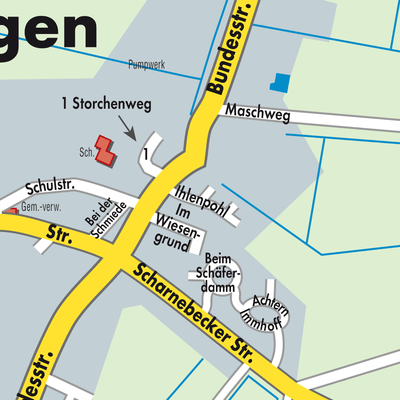Stadtplan Brietlingen