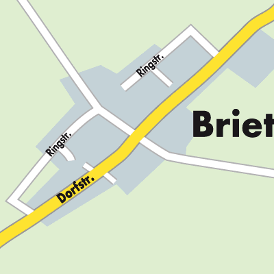 Stadtplan Brietzig