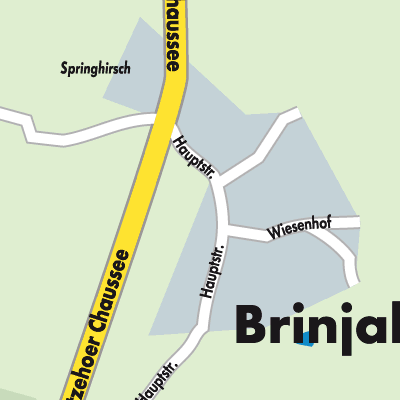 Stadtplan Brinjahe