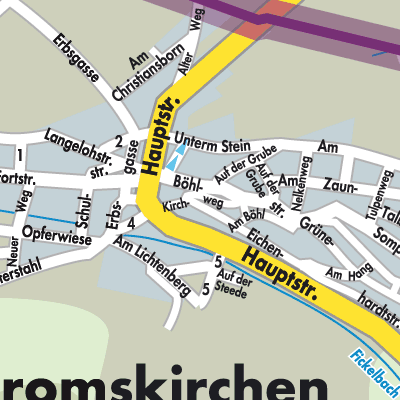 Stadtplan Bromskirchen