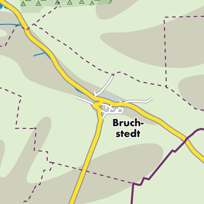 Übersichtsplan Bruchstedt