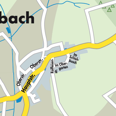 Stadtplan Bubach