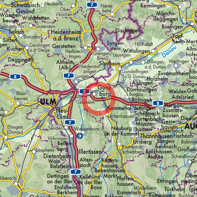 Landkarte Bubesheim