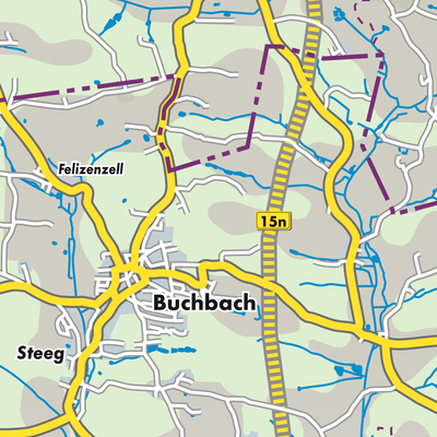 Übersichtsplan Buchbach