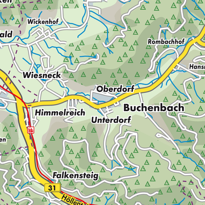 Übersichtsplan Buchenbach