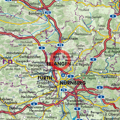 Landkarte Buckenhof