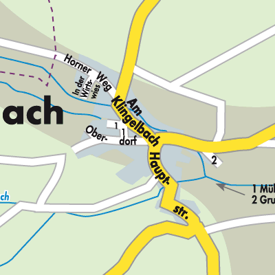 Stadtplan Budenbach