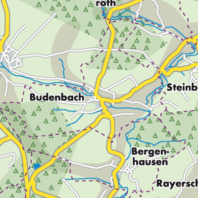 Übersichtsplan Budenbach