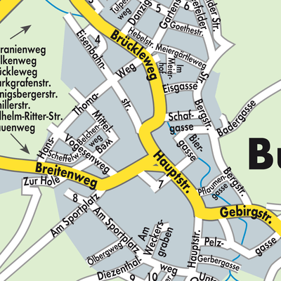 Stadtplan Buggingen
