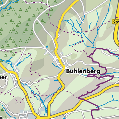 Übersichtsplan Buhlenberg
