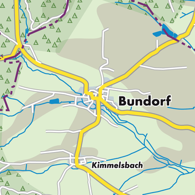 Übersichtsplan Bundorf