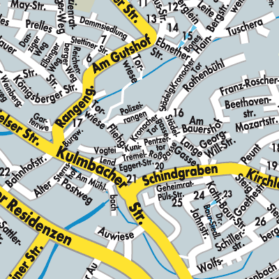 Stadtplan Burgkunstadt
