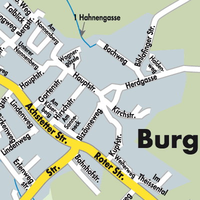 Stadtplan Burgrieden