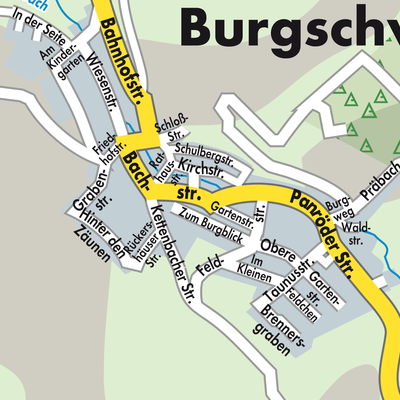 Stadtplan Burgschwalbach
