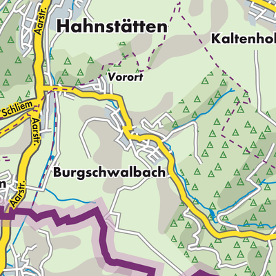 Übersichtsplan Burgschwalbach