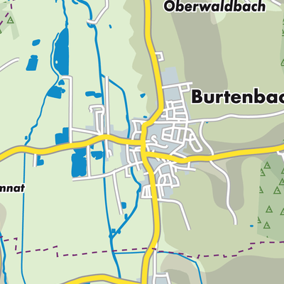 Übersichtsplan Burtenbach