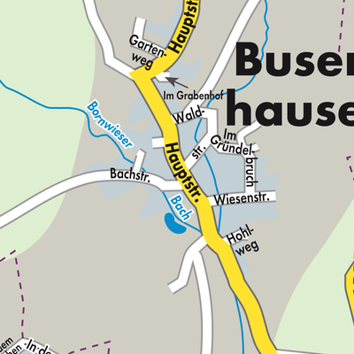 Stadtplan Busenhausen