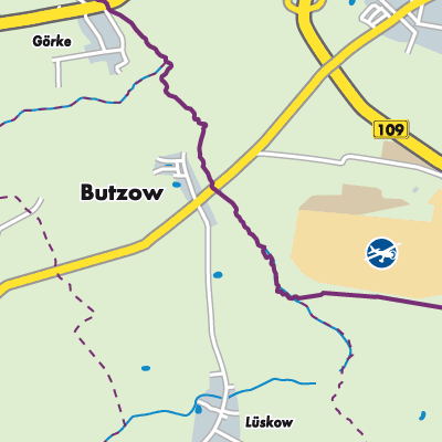 Übersichtsplan Butzow