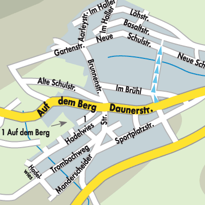 Stadtplan Üdersdorf