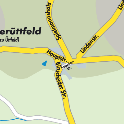 Stadtplan Üttfeld