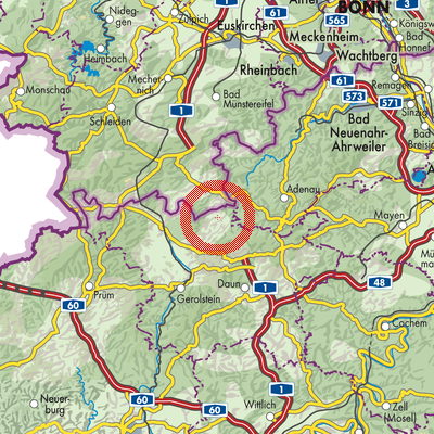 Landkarte Üxheim