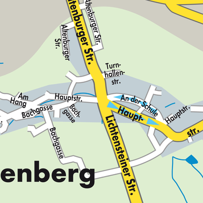 Stadtplan Callenberg