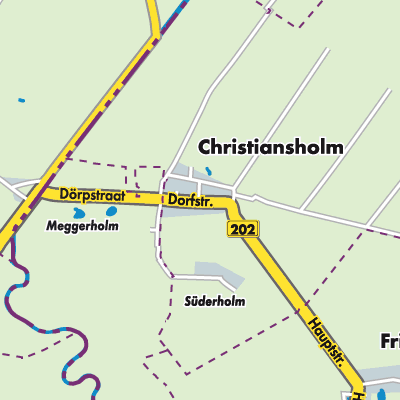 Übersichtsplan Christiansholm