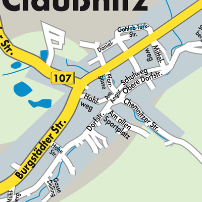 Stadtplan Claußnitz