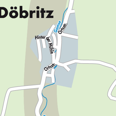 Stadtplan Döbritz