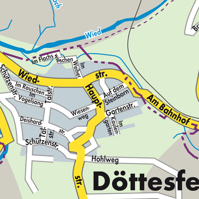 Stadtplan Döttesfeld