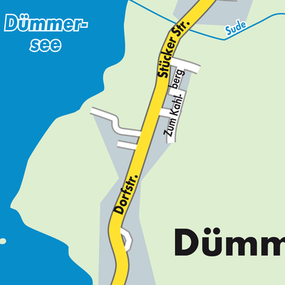 Stadtplan Dümmer