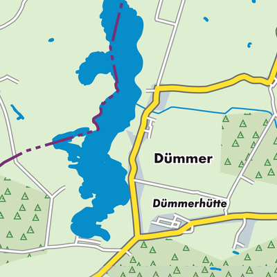 Übersichtsplan Dümmer