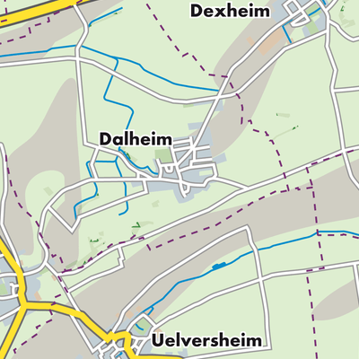 Übersichtsplan Dalheim