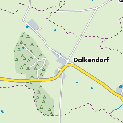 Übersichtsplan Dalkendorf