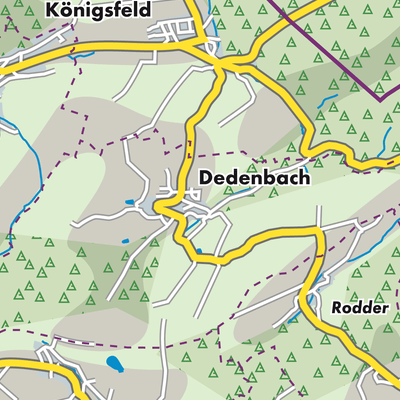 Übersichtsplan Dedenbach