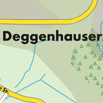 Stadtplan Deggenhausertal