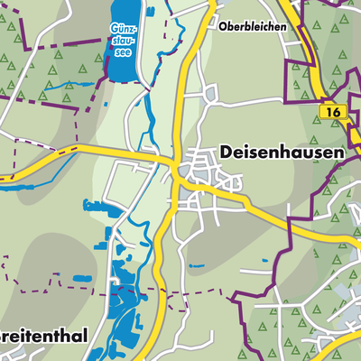 Übersichtsplan Deisenhausen