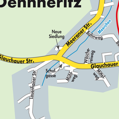 Stadtplan Dennheritz