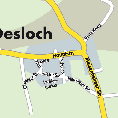 Stadtplan Desloch